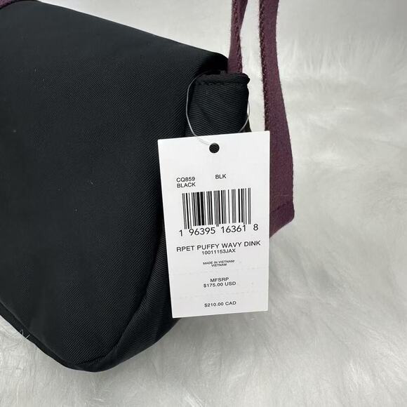 Coach Coachtopia Loop Puffy Wavy Dinky Shoulder Bag Black Rainbow CQ859 NWT - Picture 5 of 12